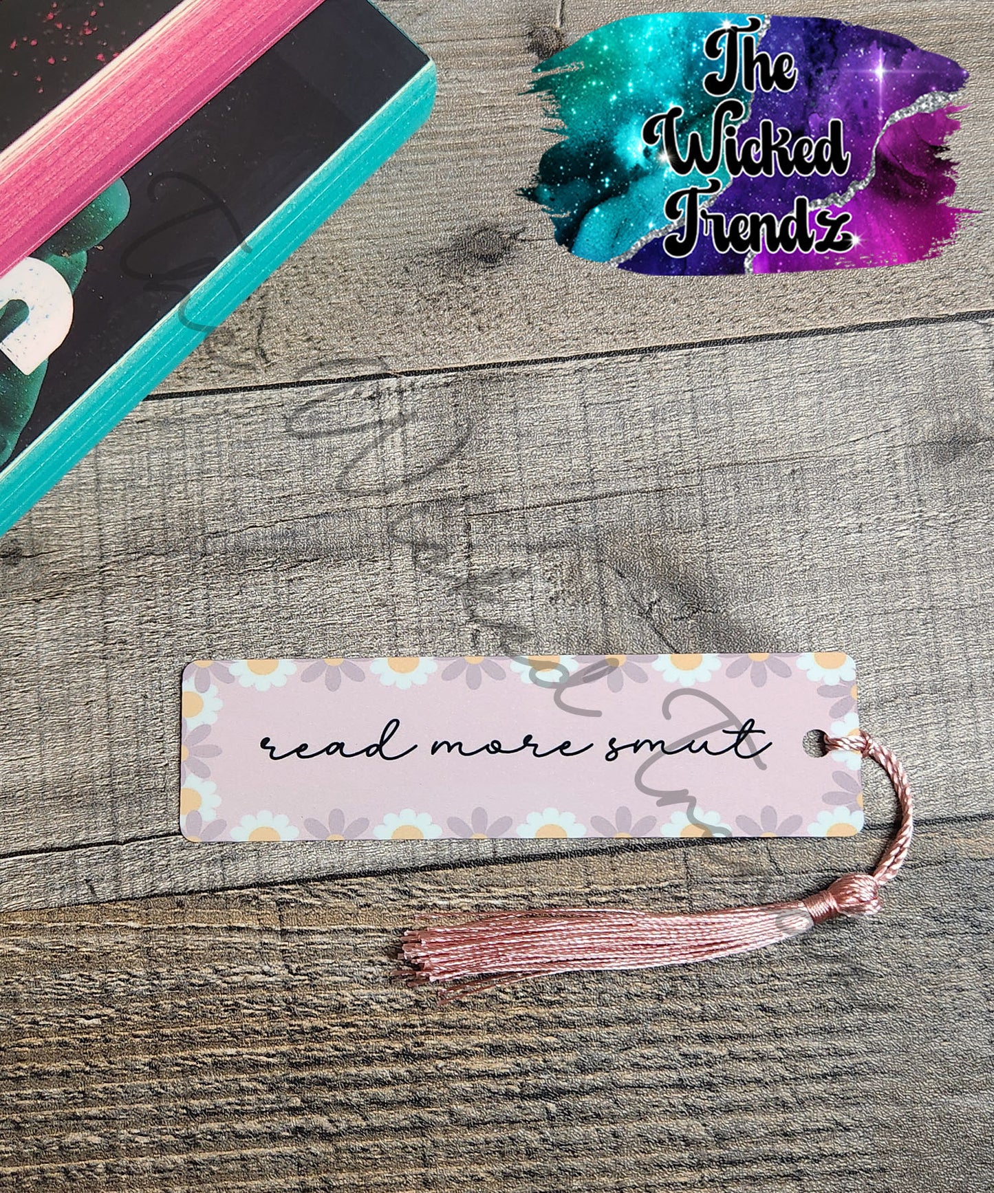 Floral Cute One More Chapters Smut Reading Is My Jam Metal Bookmark Library Reading Book Club Gift