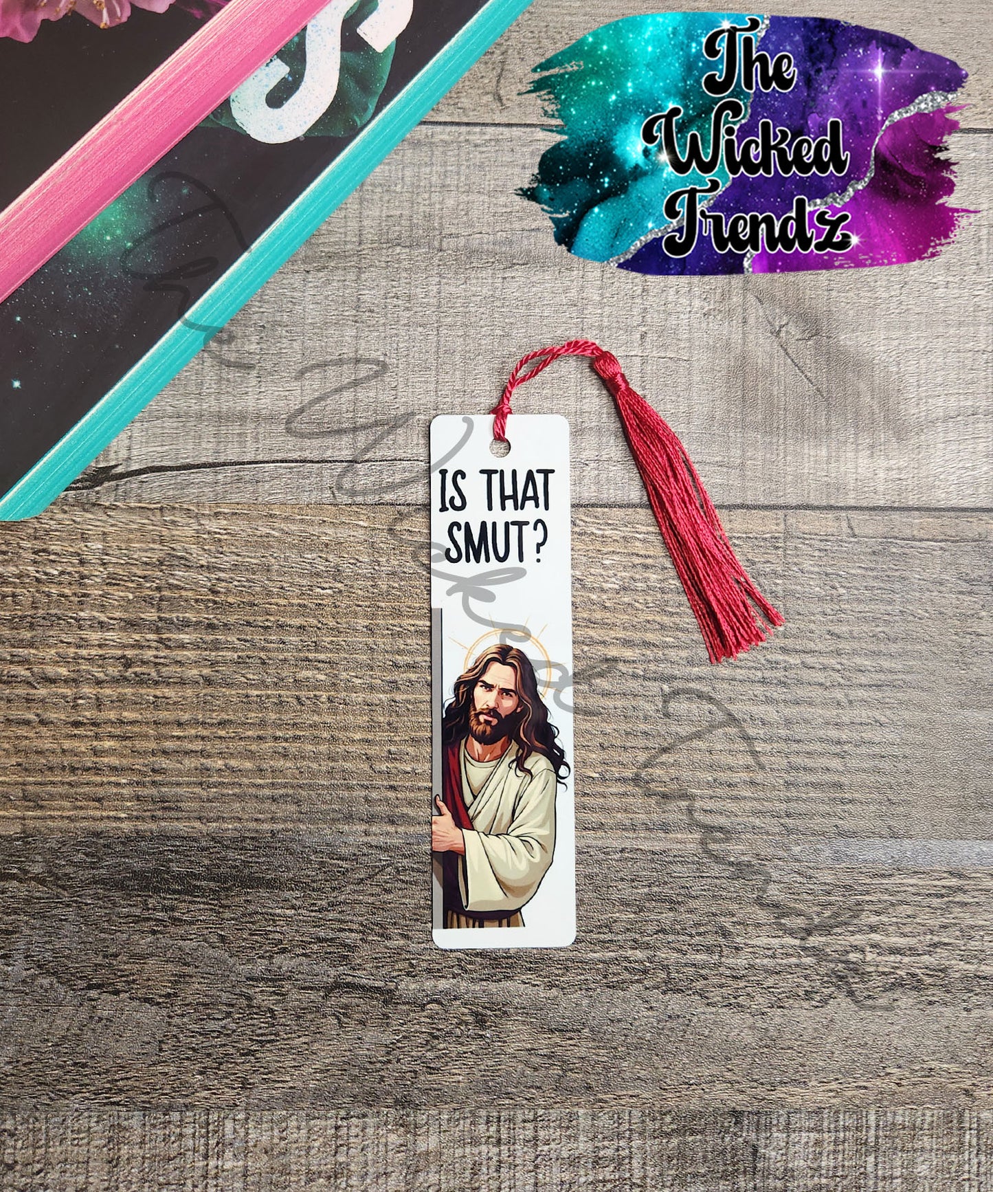 Funny Jesus Metal Bookmark Smut Oh My What Are You Reading Library Reading Book Club Gift
