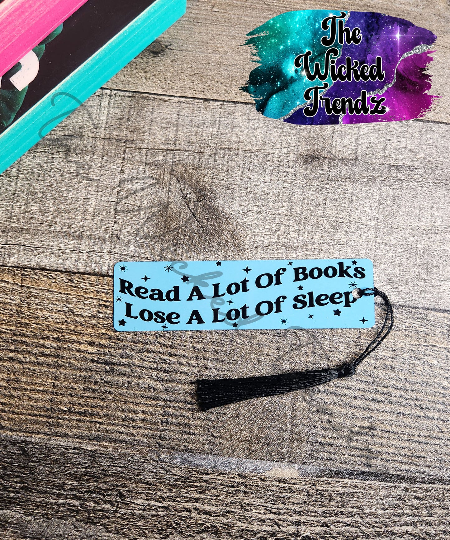 Read A Lot Of Books Lose A Lot Of Sleep Metal Bookmark Library Reading Gift