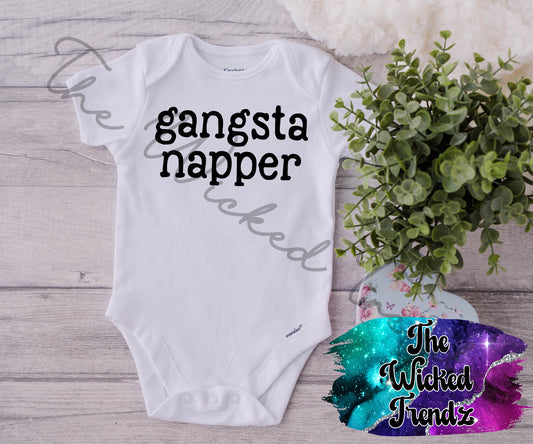 Baby Onesie© Gangsta Napper Rapper Hip Hop Music
